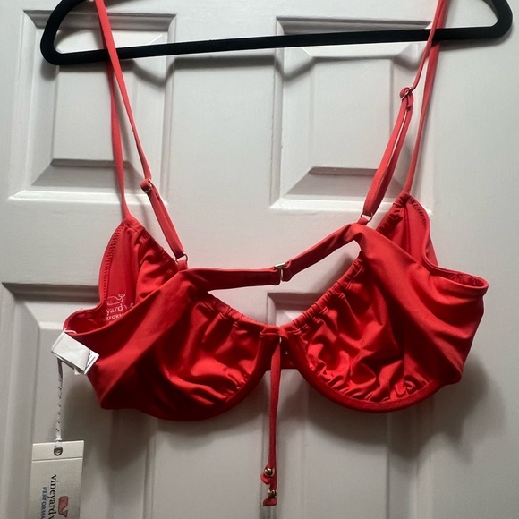 Vineyard Vines Performance Bikini 2 piece Swim, XL Bikini Top & Sz L Bottoms NWT - Picture 3 of 7